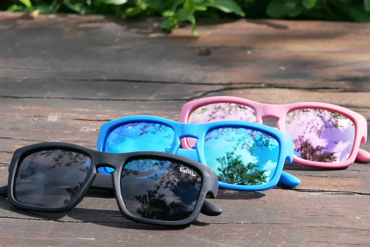 三種偏光鏡片的視覺效果